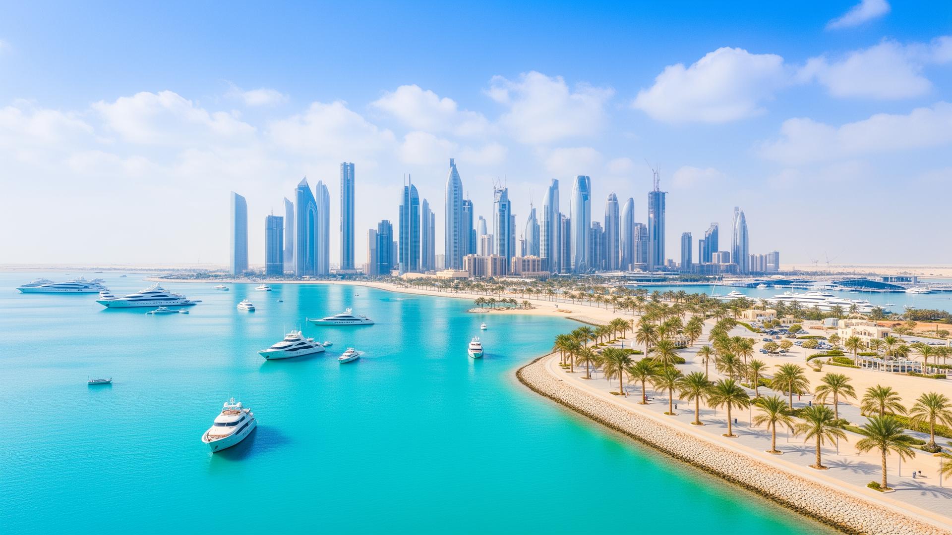 Abu Dhabi skyline